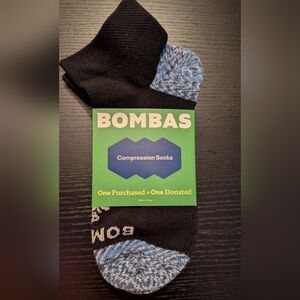Bombas Compression Ankle Socks NWT Medium